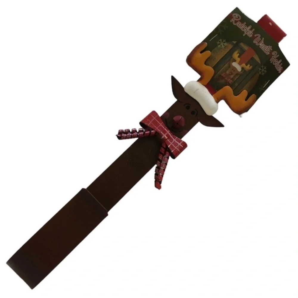 Rudolf Over the Door Wreath Hook NWT
